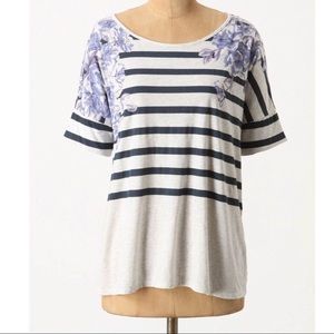 Anthropologie Pilcro Matilija Short Sleeve Tee